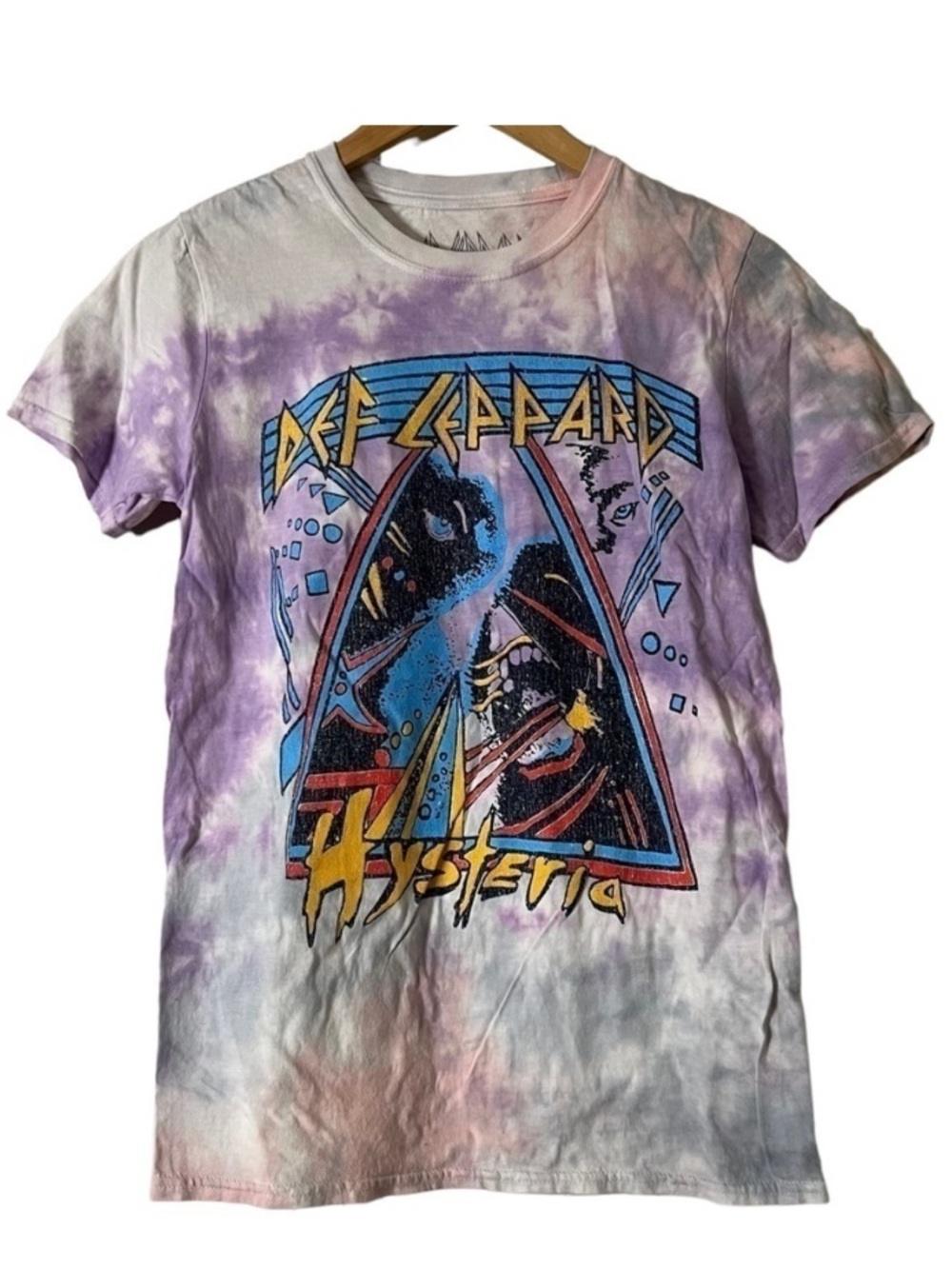 ✨Def Leppard tie-dye tee